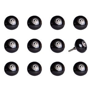 Knob-It Home Decor Classic Cabinet & Drawer Knobs | 12-Piece | Ki1111